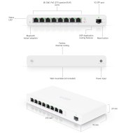 UISP-R Ubiquiti yönlendirici GbE SFP